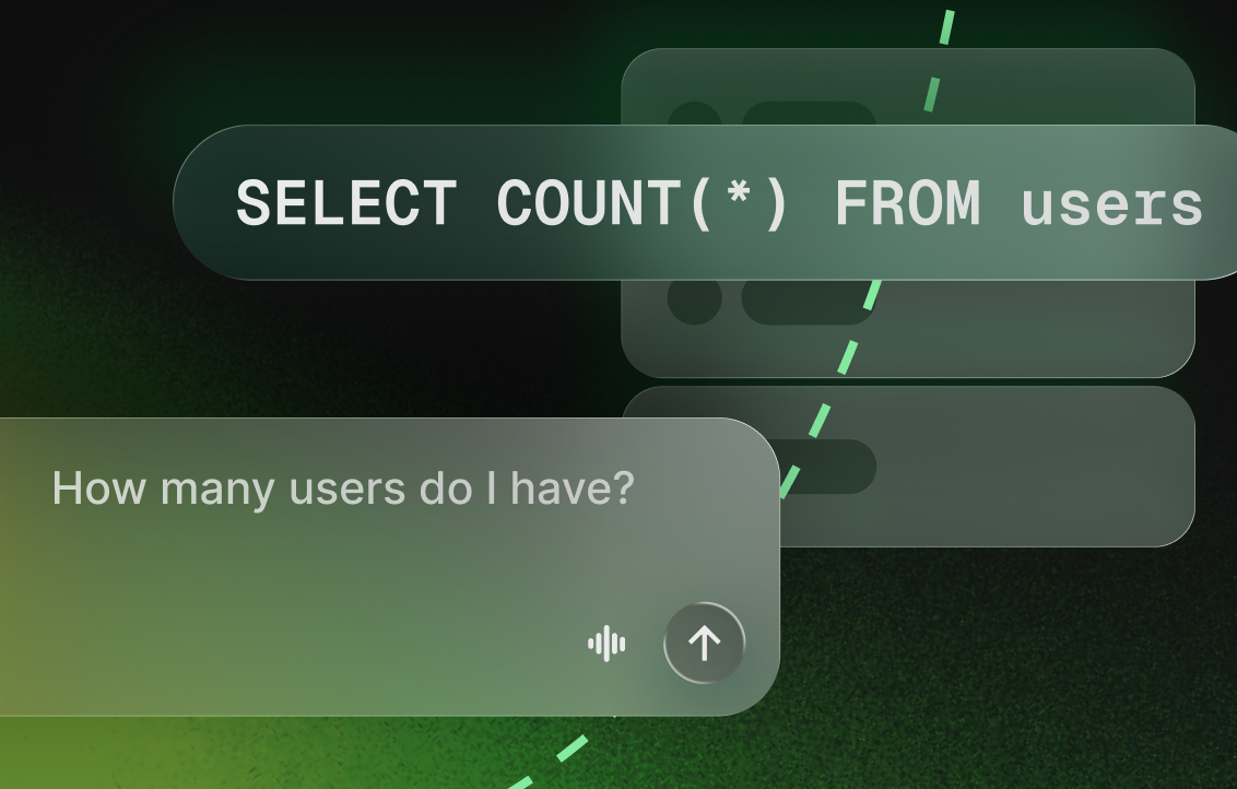 Chat with Database template preview